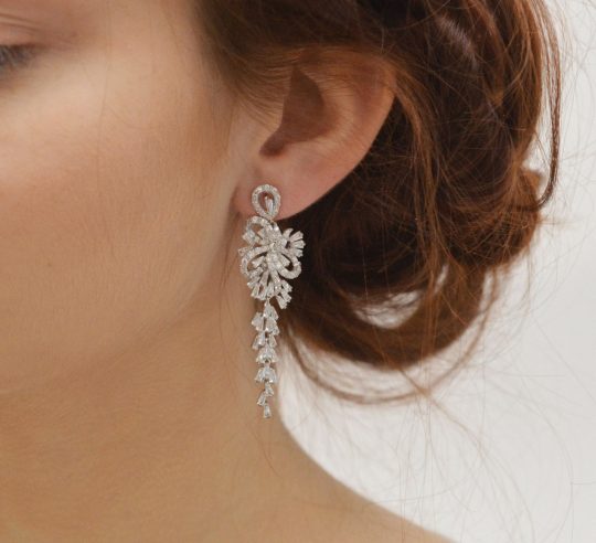 boucles d'oreilles mariage