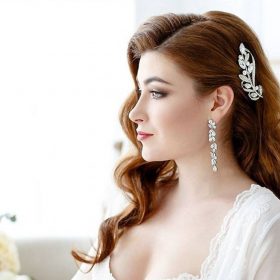 boucles d'oreilles de mariage longues 03