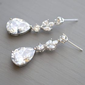 boucle oreille mariage cristal 4