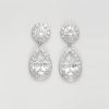 boucles oreilles classiques diamant