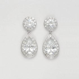 boucles oreilles classiques diamant