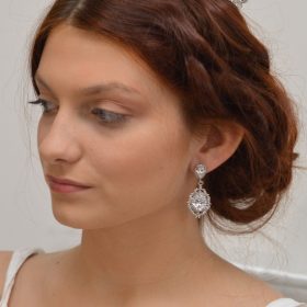 boucles d'oreilles mariage rétro vintage 3