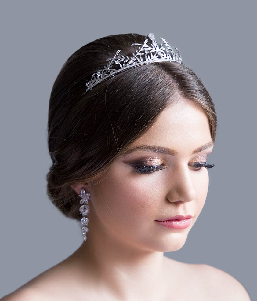 Kilshye Diadème D'anniversaire Pour Fille - Argenté - Avec