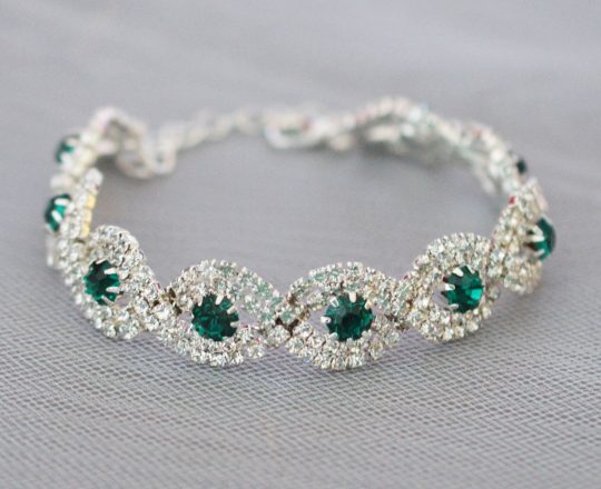 bracelet mariee vintage strass 3