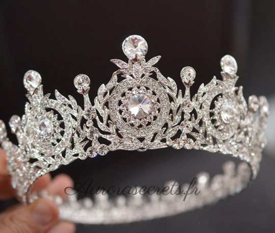 couronne mariage princesse cristal swarovski