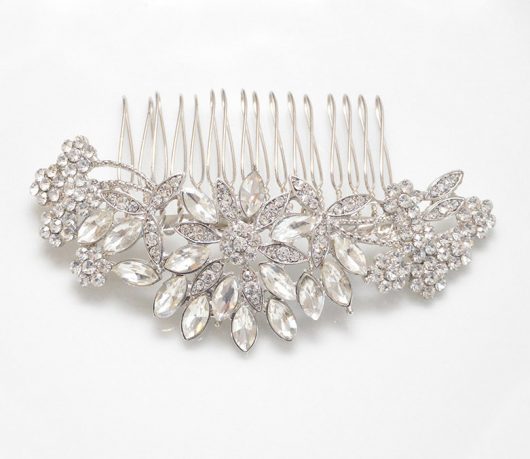 Bohend Mode Neige Peigne à Cheveux Mariée Pierre De Rhin Tête De