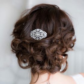 peigne cheveux retro mariage