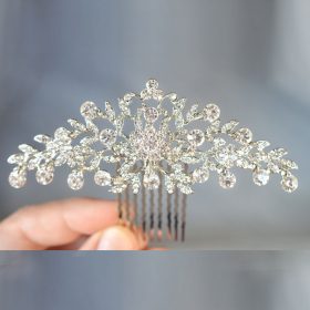 peigne coiffure mariage strass fleuri 4