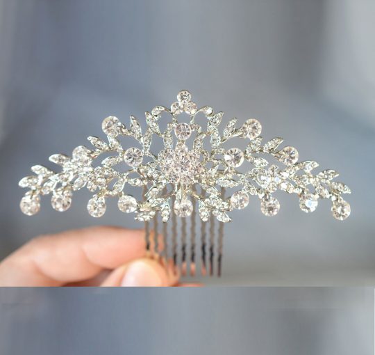 peigne coiffure mariage strass fleuri 4