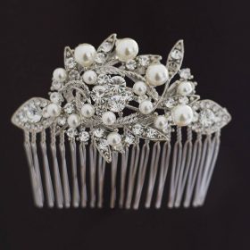 peigne mariée perles cristal
