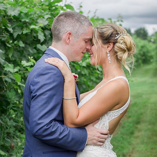 Boucles d'oreilles mariée élégantes en Oxydes de zirconium