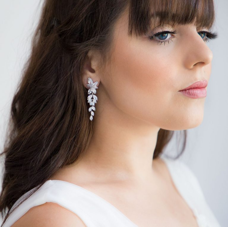 BOUCLES D'OREILLES MARIAGE EN ARGENT