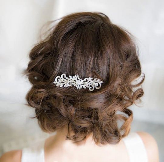 Peigne coiffure mariage