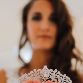 Diadème mariage Darcy, bijoux de coiffure