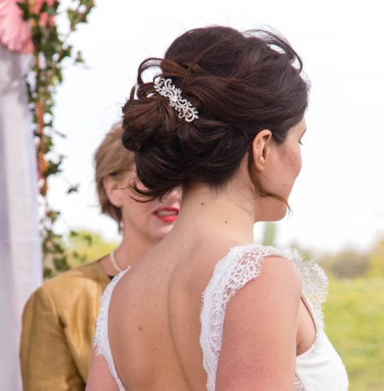 Peigne coiffure mariage cristal 3