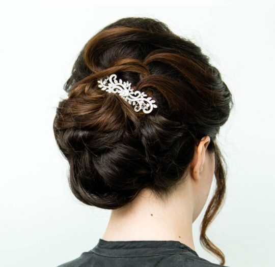 Peigne coiffure mariage cristal 4