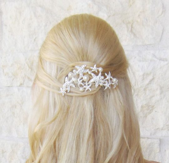 bijoux de cheveux étoiles