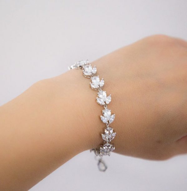 Lot De 8 Bracelets Strass Empilables Scintillants – Bracelets Extensibles Cristal Argenté, Idéal Mariée, Tennis Ou Quotidien Pour Femme