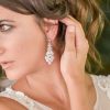 boucles d'oreilles en cristal Zircon