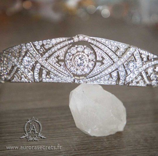 Diadème mariage Meghan Markle réplique diamantée