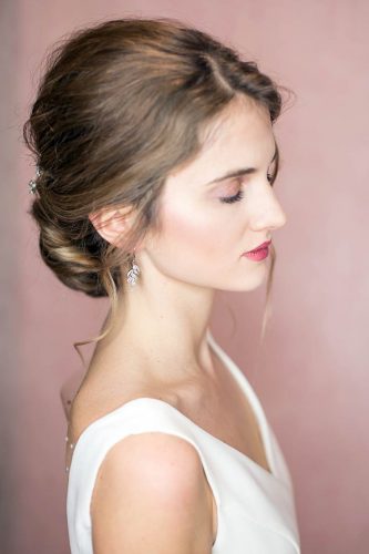 Boucles D'oreilles Pendantes Argenté/violet/mauve Pour Mariage Ou Soirée - Verre - Fermoir Crochet