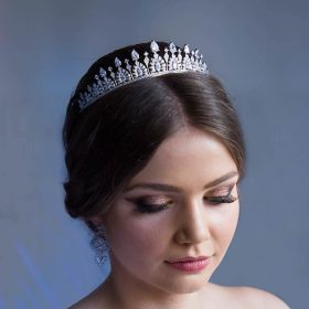 Diadème princesse Sofia, réplique couronne royale diamantée