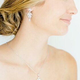 parure bijoux mariée élégantes en cristal Swarovski « Célestine »