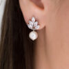 BOUCLES D'OREILLES MARIAGE - MARIAGE PRECIEUX